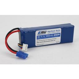Click here to learn more about the E-flite 1800mAh 3S 11.1V 20C LiPo, 13AWG EC3.