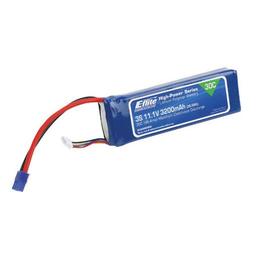 Click here to learn more about the E-flite 3200mAh 3S 11.1V 30C LiPo, 12AWG EC3.
