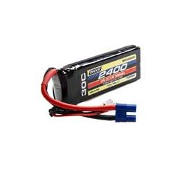 Click here to learn more about the Onyx 2400mAh 2S 7.4V 30C LiPo, EC3.
