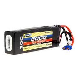 Click here to learn more about the ONYX 5000mAh 4S 14.8V 30C LiPo, EC3.