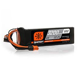 Click here to learn more about the Spektrum 3200mAh 6S 22.2V 50C Smart LiPo Battery; IC3.