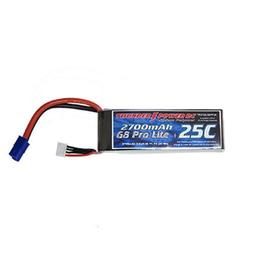 Click here to learn more about the Thunder Power RC 2700mAh 3S 11.1V G8 ProLite 25C LiPo w/ EC3 JST.