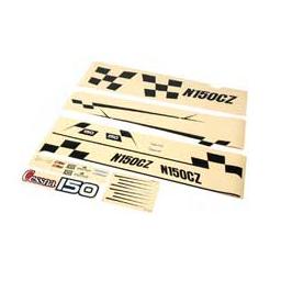 Click here to learn more about the E-flite Decal Set: C-Z Cessna 150.