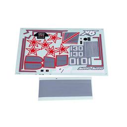 Click here to learn more about the FMS Decal Sheet, Grey: Yak 130.