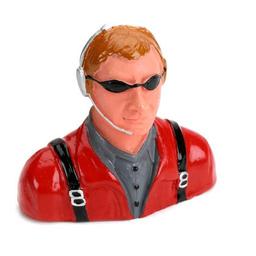 Click here to learn more about the Hangar 9 1/7 Pilot-Civilian with Headset,Mic And Sunglasses.