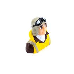 Click here to learn more about the Hangar 9 1/8 Scale WWII Pilot with Vest, Helmet & Goggles.