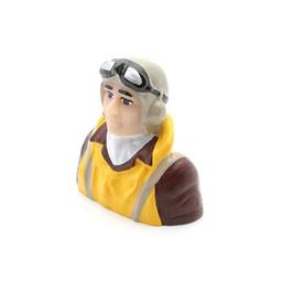 Click here to learn more about the Hangar 9 1/7 Scale WWII Pilot with Vest, Helmet & Goggles.