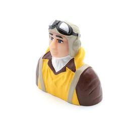 Click here to learn more about the Hangar 9 1/6 Scale WWII Pilot with Vest, Helmet & Goggles.