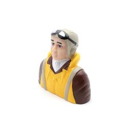 Click here to learn more about the Hangar 9 1/4 Scale WWII Pilot with Vest, Helmet & Goggles.