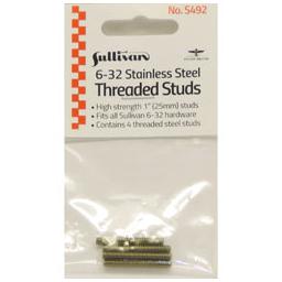 Click here to learn more about the Sullivan Products 1" 6-32 Studs (4).