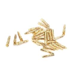 Click here to learn more about the E-flite Gold Bullet Connector, Male, 2mm (30).