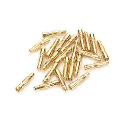 Click here to learn more about the E-flite Gold Bullet Connector, Male, 4mm (30).