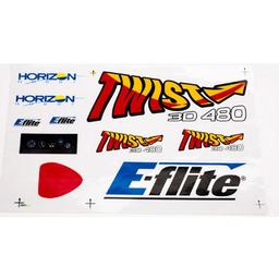 Click here to learn more about the E-flite Decal Set: Twist 480.