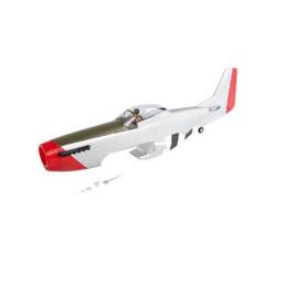 Click here to learn more about the E-flite Painted Fuselage w/Hatch: P-51D 1.2m.