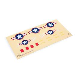 Click here to learn more about the E-flite Decal Sheet: UMX P-47 BL.