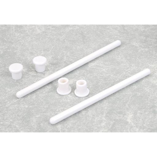 HobbyZone 2-Wing Hold-Down Rods with Caps: Cub