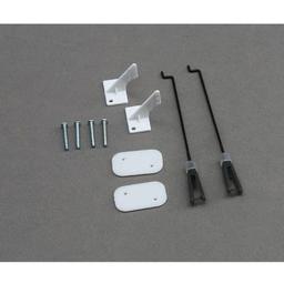 Click here to learn more about the HobbyZone Pushrod/Control Horn Set: Delta Ray.