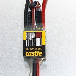 Click here to learn more about the Castle Creations Phoenix Edge Lite 100-Amp 34V ESC w/5 Amp BEC.