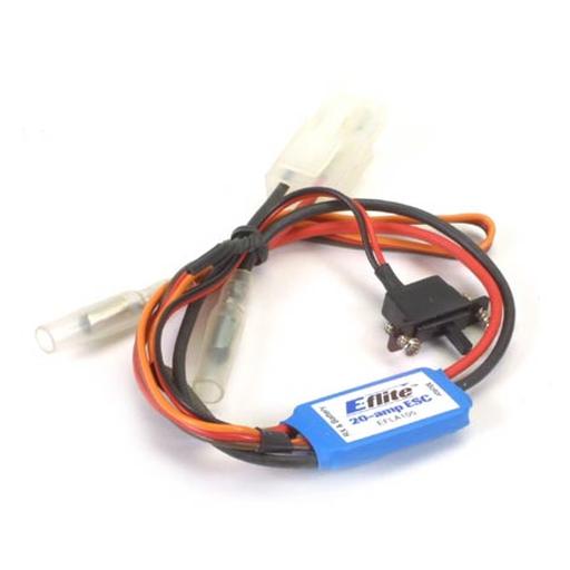 E-flite 20-Amp Mini Brushed ESC with Brake