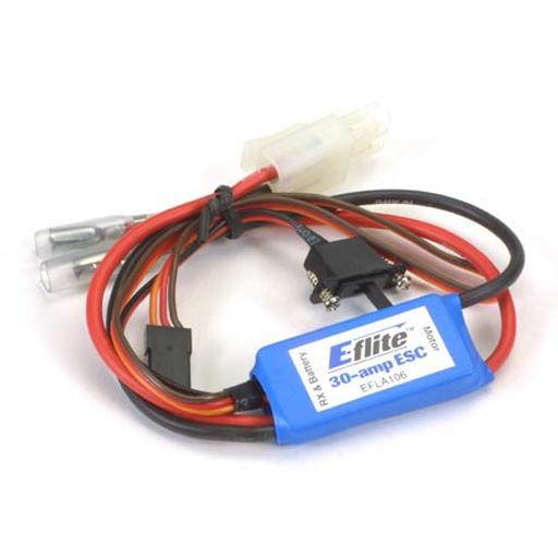 E-flite 30-Amp Mini Brushed ESC with Brake