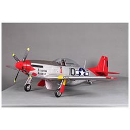 Click here to learn more about the FMS P-51D, Red Tail, V8, PNP, 1400mm.