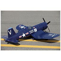 Click here to learn more about the FMS F4U Corsair, Blue, PNP, 1700mm.