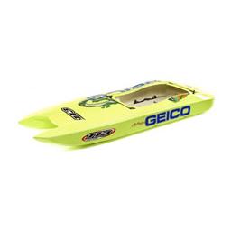 Click here to learn more about the Pro Boat Hull with decals: Miss GEICO Zelos 36-inch Twin.