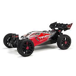Click here to learn more about the ARRMA 1/8 Typhon 4X4 3S BLX Brushless 4WD Buggy (Red).