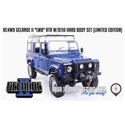 Click here to learn more about the RC4WD Gelande II LWB RTR w/D110 Body Set -Collector''s Ed.