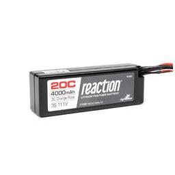 Click here to learn more about the Dynamite Reaction 11.1V 4000mAh 3S 20C LiPo Hard Case: EC3.