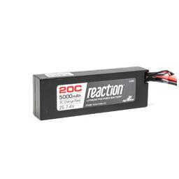 Click here to learn more about the Dynamite Reaction 7.4V 5000mAh 2S 20C LiPo Hard Case: EC3.