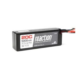 Click here to learn more about the Dynamite Reaction 11.1V 5000mAh 3S 20C LiPo Hard Case: EC3.
