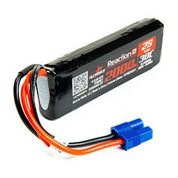 Click here to learn more about the Dynamite Reaction2 7.4V 2000mAh 2S 30C LiPo: EC3 Minis, TWH.
