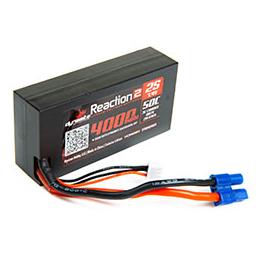 Click here to learn more about the Dynamite Reaction2 7.4V 4000mAh 2S 50C LiPo, Case: 96mm EC3.