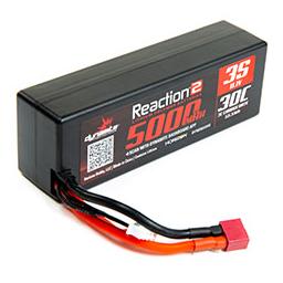 Click here to learn more about the Dynamite Reaction2 11.1V 5000mAh 3S 30C LiPo, Case: Deans.