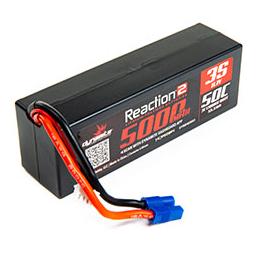 Click here to learn more about the Dynamite Reaction2 11.1V 5000mAh 3S 50C LiPo, Case: EC3.