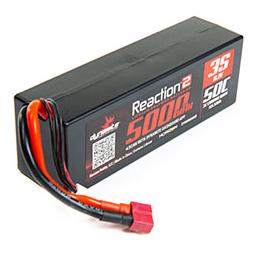Click here to learn more about the Dynamite Reaction2 11.1V 5000mAh 3S 50C LiPo, Case: Deans.