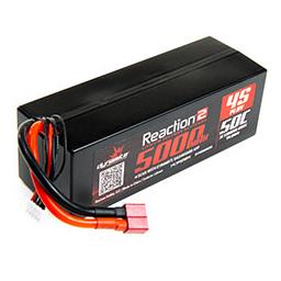 Click here to learn more about the Dynamite Reaction2 14.8V 5000mAh 4S 50C LiPo, Case: Deans.