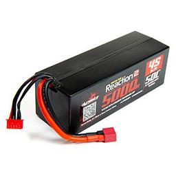 Click here to learn more about the Dynamite Reaction2 15.2VHV 5000mAh 4S 50C LiPo, Case:Deans.