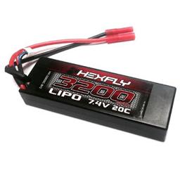 Click here to learn more about the Redcat Racing 3200mAh 20C 7.4V LIPO Battery.
