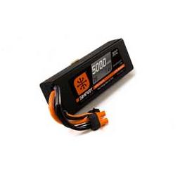 Click here to learn more about the Spektrum 5000mAh 2S 7.4V Smart LiPo 30C Hardcase; IC3.