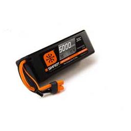 Click here to learn more about the Spektrum 5000mAh 3S 11.1V Smart LiPo 30C Hardcase; IC3.