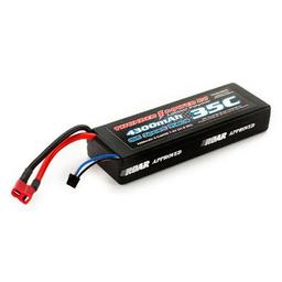 Click here to learn more about the Thunder Power RC 4300mAh 2S 7.4V G6 Sport Race 35C LiPo, Deans.
