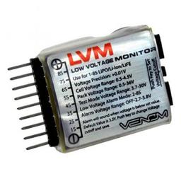 Click here to learn more about the Venom Low Voltage Monitor - 2-8S.