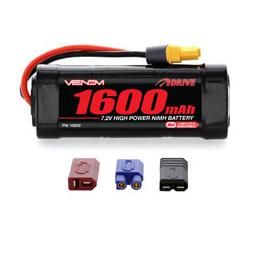 Click here to learn more about the Venom DRIVE 7.2V 1600mAh 2/3A NiMH  : UNI 2.0 Plug.