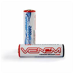 Click here to learn more about the Venom AA NiMH 2400mAh Rechargeable Battery 4pc.