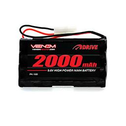 Click here to learn more about the Venom DRIVE 9.6V 2000mAh NiMH  : Tamiya Plug.
