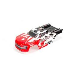 Click here to learn more about the ARRMA AR402215 Kraton 4x4 BLX Painted Decaled Body Red.