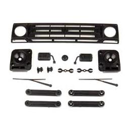 Click here to learn more about the Team Associated Sendero Body Accessories, black.