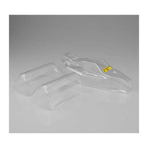 JConcepts, Inc. F2 Clear Body w/ Aero Wing: TLR22